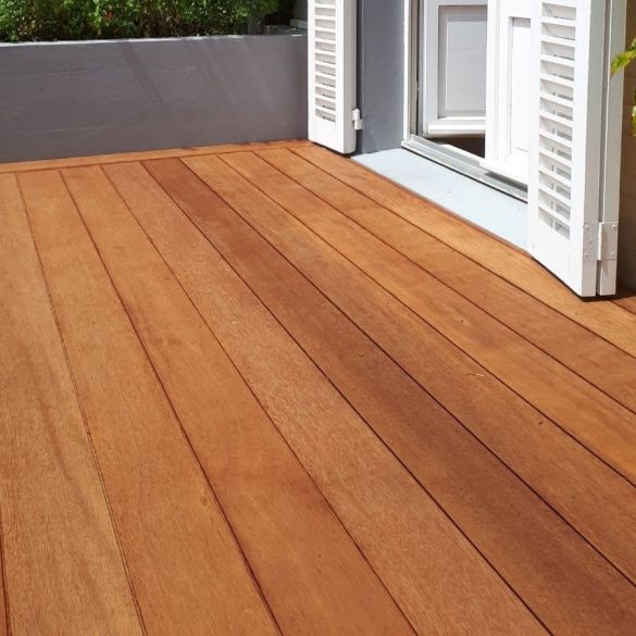 Lame terrasse MERBAU Profil Drop L.4,50m 140x20 mm