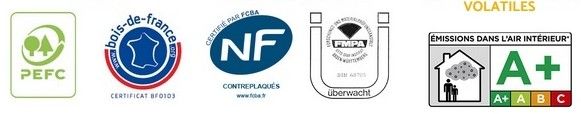 Contreplaqué CTBX tout pin Élite Ép. 15 mm 250x125 cm - Choix I/II TEBOPIN