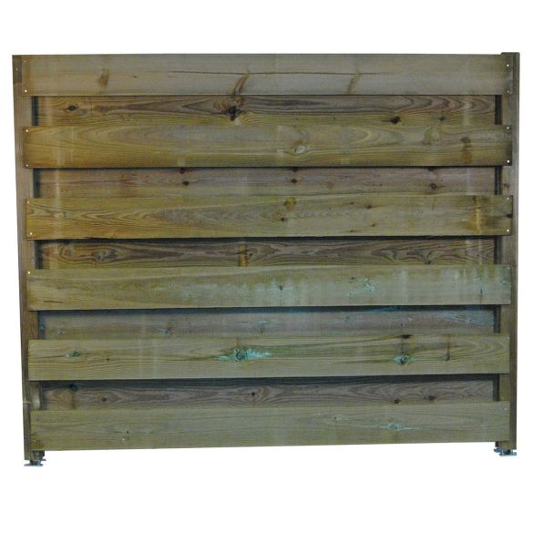 Volige bois autoclave Long. 2,40m - 250x18 mm - Pin brut traité Classe 4
