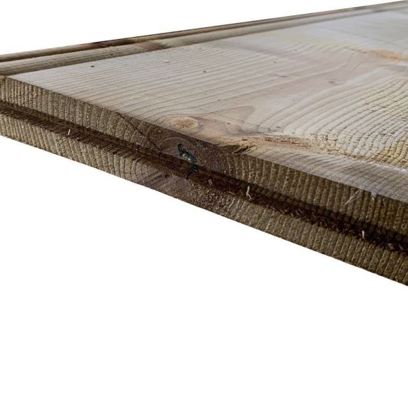 Planche de rive 220x28 mm Long. 4,80 m en Sapin/Epicea traité Classe 3