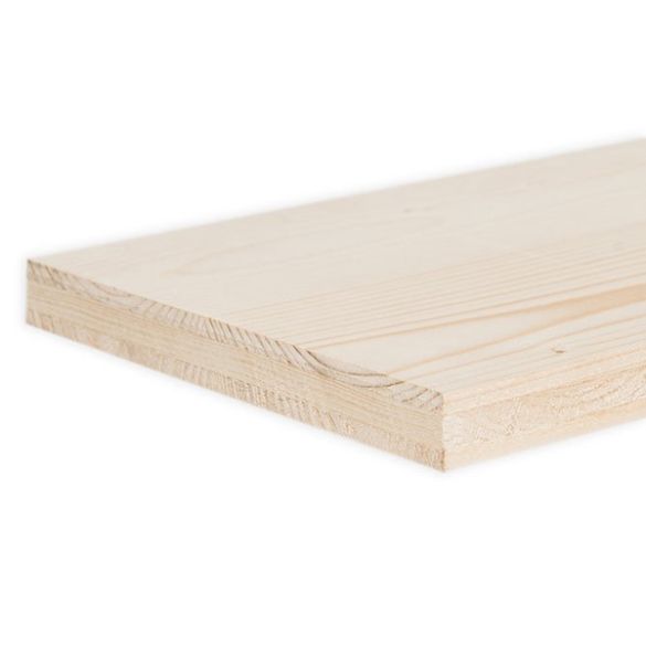 Panneau latté 3 plis épicéa Ép. 19 mm 300x205 cm - PFEIFER 