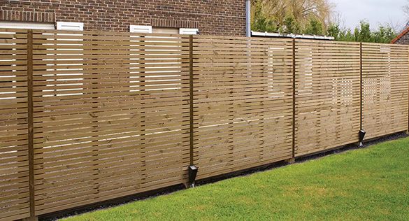 Claustra bois autoclave VENICE 180x178 cm - EXTERIOR LIVING