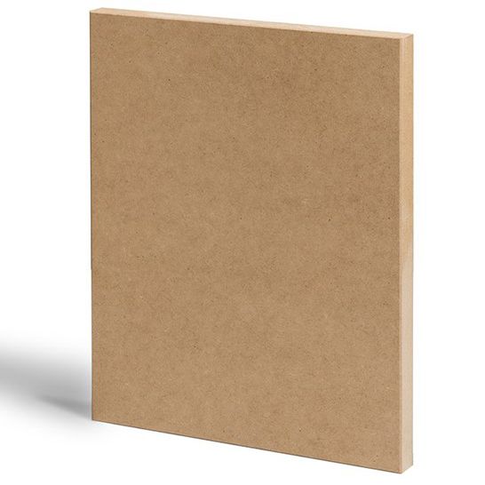 Panneau brut MDF standard milieu sec Ép. 10 mm 280x207 cm - FIBRAPAN
