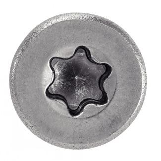 Vis A2 Inox Ø 6x100 mm - TX25 - Tête fraisée - Boîte de 100