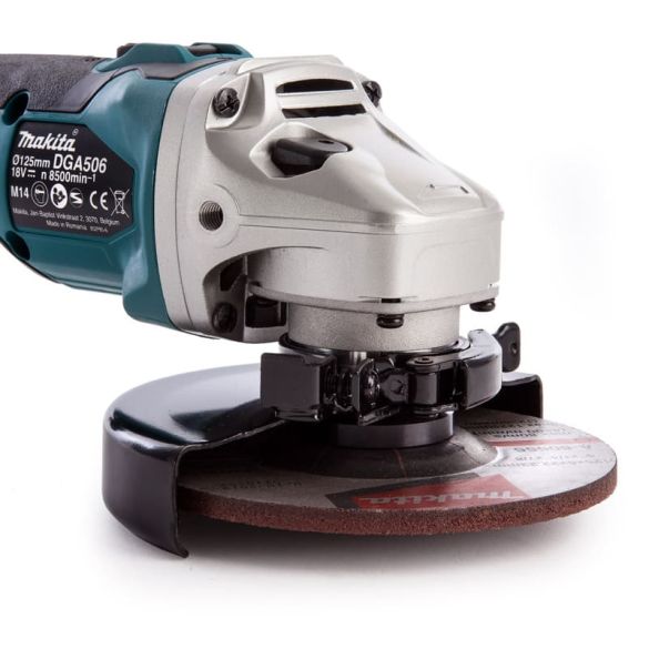 Meuleuse d'angle 18V LXT Ø125 mm - Sans batterie ni chargeur | MAKITA DGA506Z