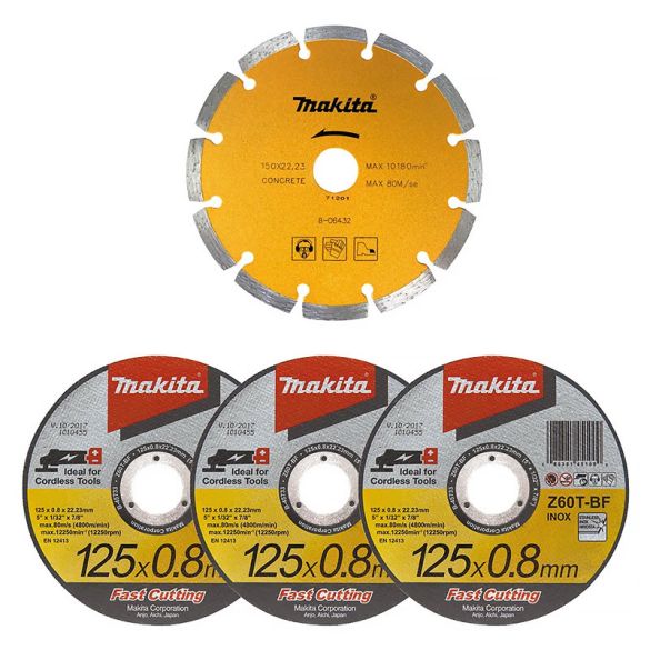 Meuleuse d'angle Ø 125mm 840W + Coffret Makpac | Makita 9558HNRGK1