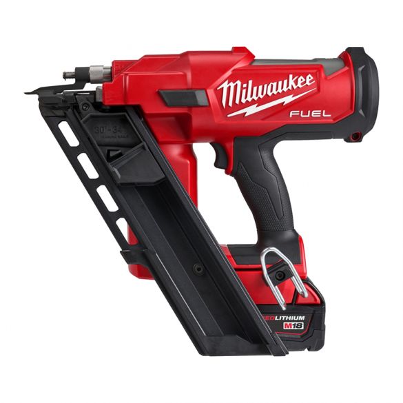 Cloueur de charpente M18 Fuel 18V + 19800 clous de 75mm (machine nue) | MILWAUKEE 4933493924