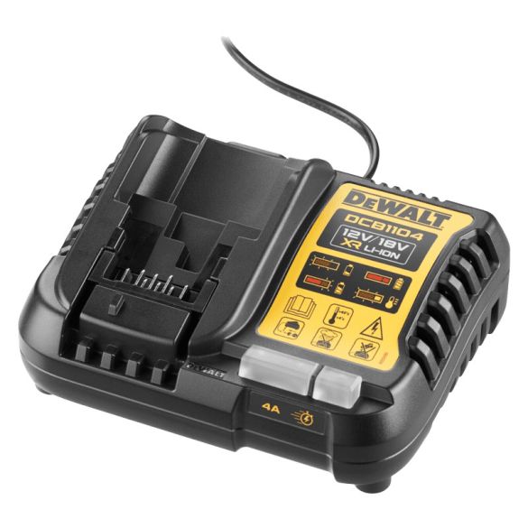 Pack Power 18V XR 2 Batteries 5 Ah Li-Ion + Chargeur rapide DCB1104 | DEWALT DEWDCB1104H2