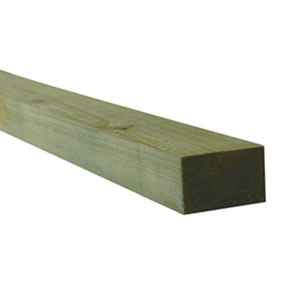 Traverse paysagère en pin traité Cl4 Long. 2,40 m 20x10 cm 