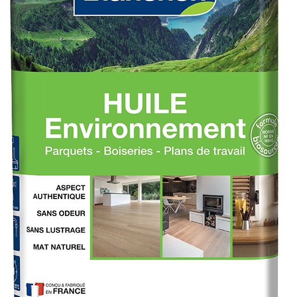 Huile Environnement Parquet & Bois intérieur - Chêne - 5 litres - BLANCHON
