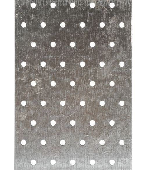 Plaque perforée NP20 80x200 mm Épaisseur 2 mm - SIMPSON