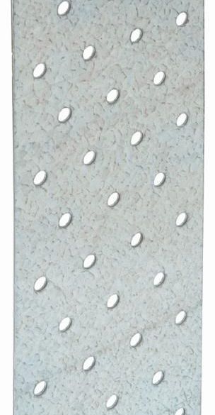 Plaque perforée NP20 80x200 mm Épaisseur 2 mm - SIMPSON