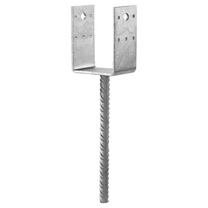 Pied de poteau en U à sceller PPD100/70G - Simpson Strong-Tie