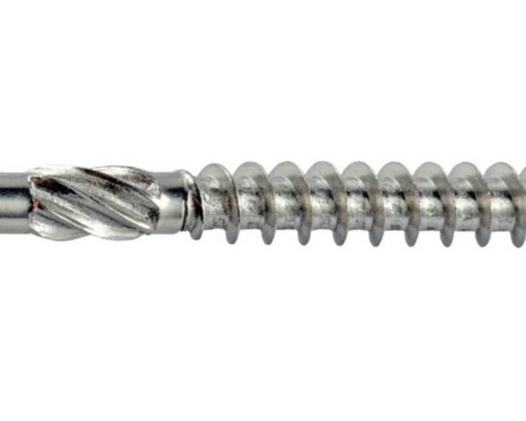 Vis terrasse petite tête fraisée A2 inox Ø5x70 mm + Embout Tx25 - Bte 200 vis 