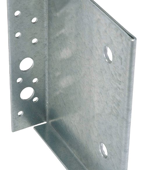 Étrier à âme intérieure ETNM - acier galvanisé - 155X130 mm 