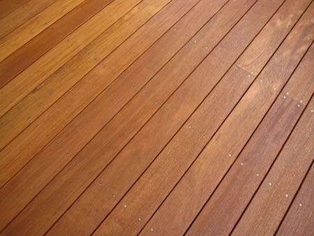 Lame terrasse MERBAU lisse à visser 3300 x 140 x 20 mm