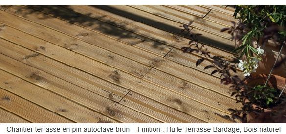 Huile Terrasse Bardage Teinte Bois Naturel 1L - BLANCHON