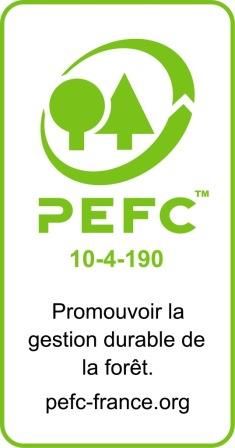 Parquet pin massif à clouer 200x14 cm - Choix noueux