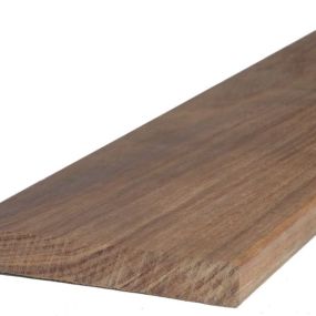 Lame de terrasse en bois Cumaru lisse 145x21 mm - longueur 5,20m
