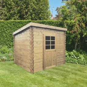 dalle béton Abri jardin PASSAU S8604 SOLID