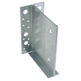 étrier âme intérieure acier galvanisé 155x130 fixation bois invisible