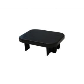 Chapeau pour poteau aluminium gris 48 x 75 mm First