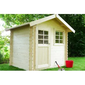 Abri de jardin en bois 28 mm LAVAL 238x198 cm - 4,71 m²