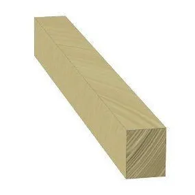 Chevron en pin traité Cl4 3500x100x80 mm