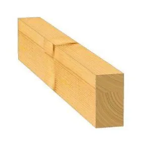 Chevron en pin brut 3000x150x80 mm