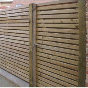 Portillon bois autoclave Strada 180x100 cm