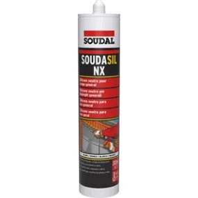 Silicone Soudasil NX blanc 300ml SOUDAL