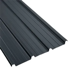 Tôle Bac acier de couverture 3,00 m 1004/0,63 mm Gris anthracite 7016