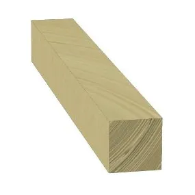 Poteau bois 12x12 cm Long. 1,50 m en pin traité Classe 4