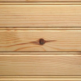 Lambris pin Sélection Petit Noeud profil mouchette 70x10 mm L. 2,00 m