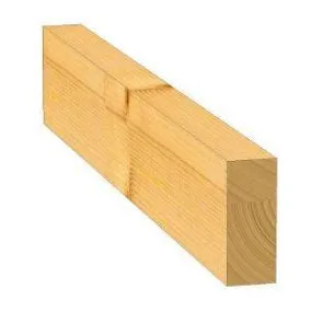 Chevron en pin brut 5000x150x60 mm