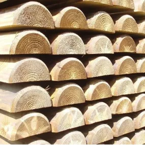 Demi rondin bois autoclave Ø10 x 300 cm