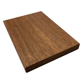 Lame de terrasse en MERBAU à visser lisse 4800 x 140 x 20 mm