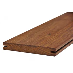 Lame terrasse MERBAU L. 3,90 m 140x20 mm - Fixations invisibles