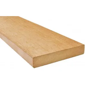 Lame terrasse bois exotique GARAPA lisse L. 2,15 m - 145x21 mm - à visser