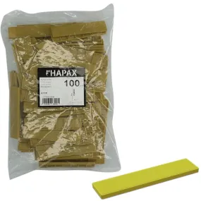 100 Cales plates Ép. 4 mm pour lambourdes - HAPAX