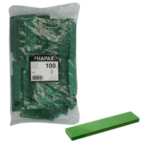 100 Cales plates Ép. 5 mm pour lambourdes - HAPAX